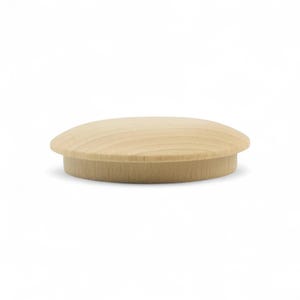 Tappo a bottone a forma di fungo in legno di betulla da 25 mm