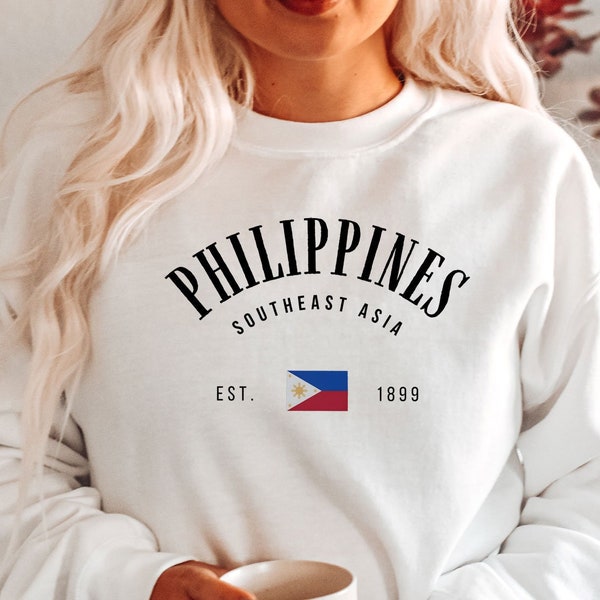 Philippines Shirt - Southeast Asia Shirt - Philippines Flag Shirt - Pinay Pride Shirt - Filipino Heritage Shirt - Gift For Her