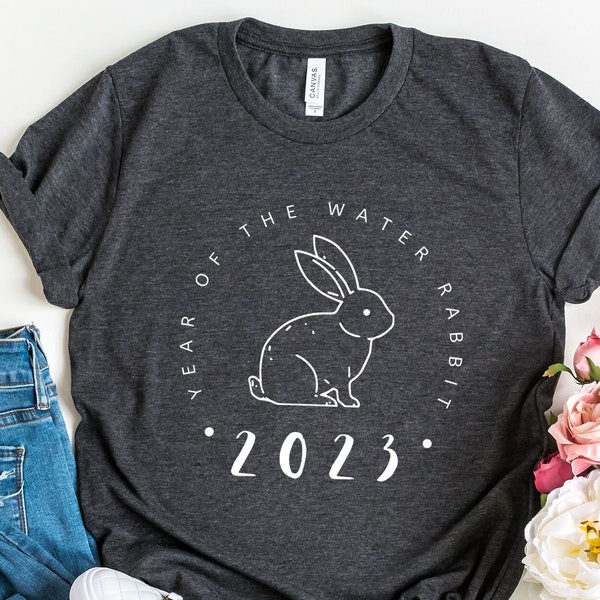 Year Of The Water Rabbit Shirt - Chinese Rabbit Shirt - Rabbit New Year Shirt - Lunar New Year Shirt - Lucky Rabbit T-Shirt