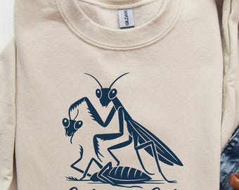 Girls Will Be Girls Shirt, Praying Mantis Tee, Entomology Shirt, Bug Lover Shirt, Entomologist Shirt, Funny Insect TShirt