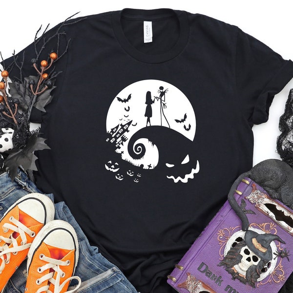 The Nightmare Before Christmas Shirt | This Is Halloween Tshirt | Jack Skellington Tee | Jack and Sally | King of Halloween | Oogie Boogie