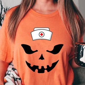 Pumpkin Face Family Halloween T-shirt Graphic by shipna2005