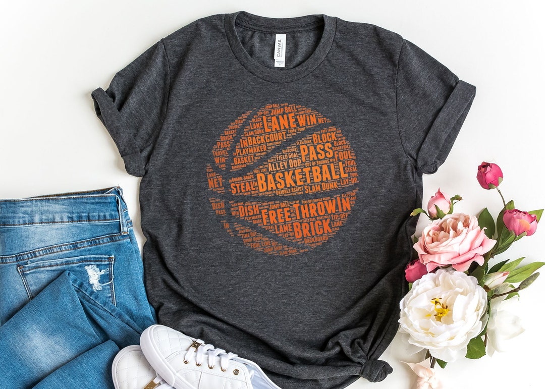 Basketball Shirts, Gift for Basketball Lover, Cool T-shirt for ...