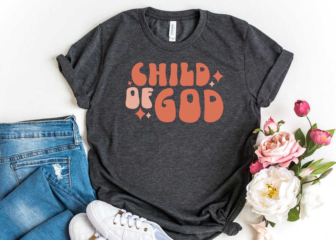 Child of God Shirt, Christian Apparel, Jesus Easter Kids Shirts