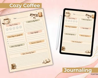 Coffee & Journaling Page