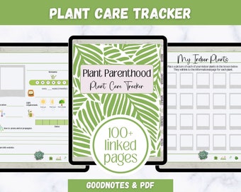 Digital Plant Care Tracker: Indoor & Outdoor Plant Journal (PDF)