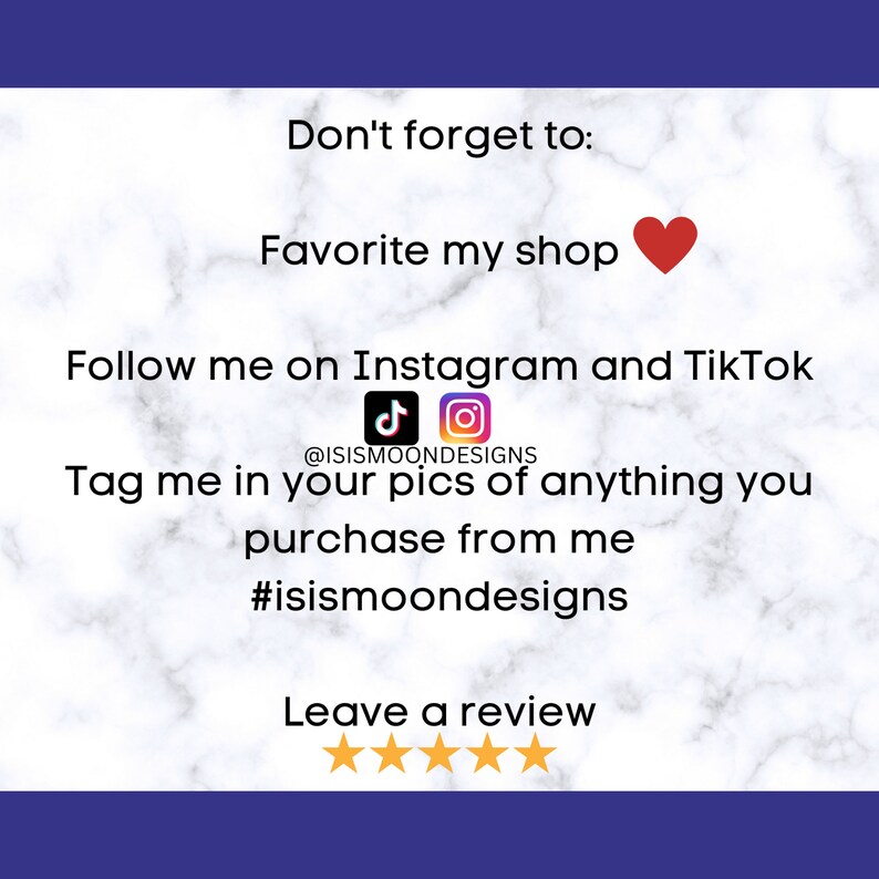 K&ouml;nnte beinhalten: Vergiss nicht: F&uuml;ge meinen Shop zu deinen Favoriten hinzu. Folge mir auf Instagram und TikTok @ISISMOONDESIGNS. Markiere mich in deinen Bildern von allem, was du bei mir kaufst #isismoondesigns. Hinterlasse eine Bewertung.
