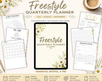 Freestyle Quarterly Planner Q3