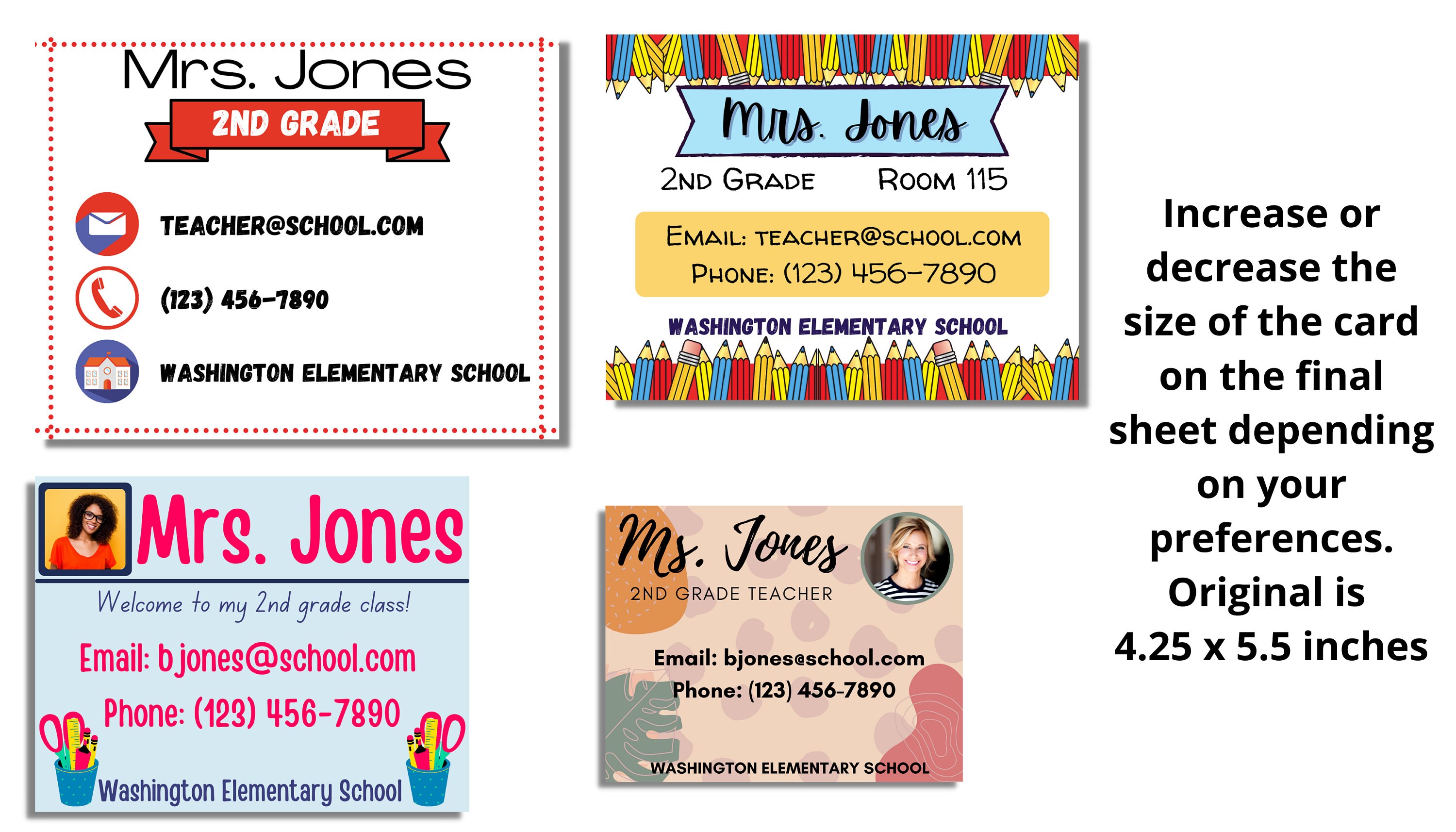 Meet The Teacher Template Canva