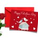 Printable Valentines Day Card Love Birds Card Instant - Etsy