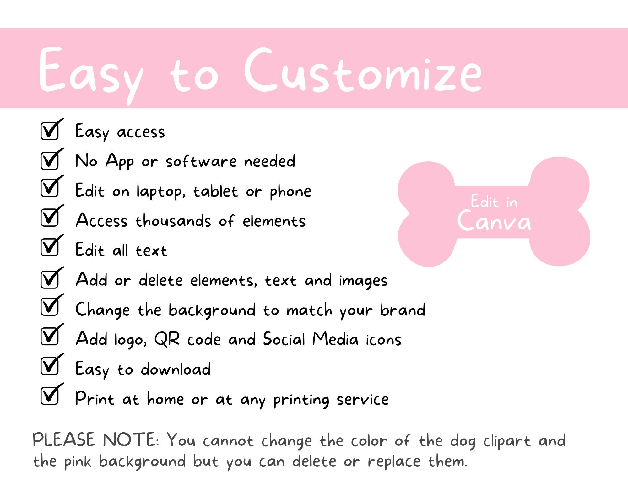 Dog Groomer Business Card Template 3.5 X 2 Pet Grooming Etsy