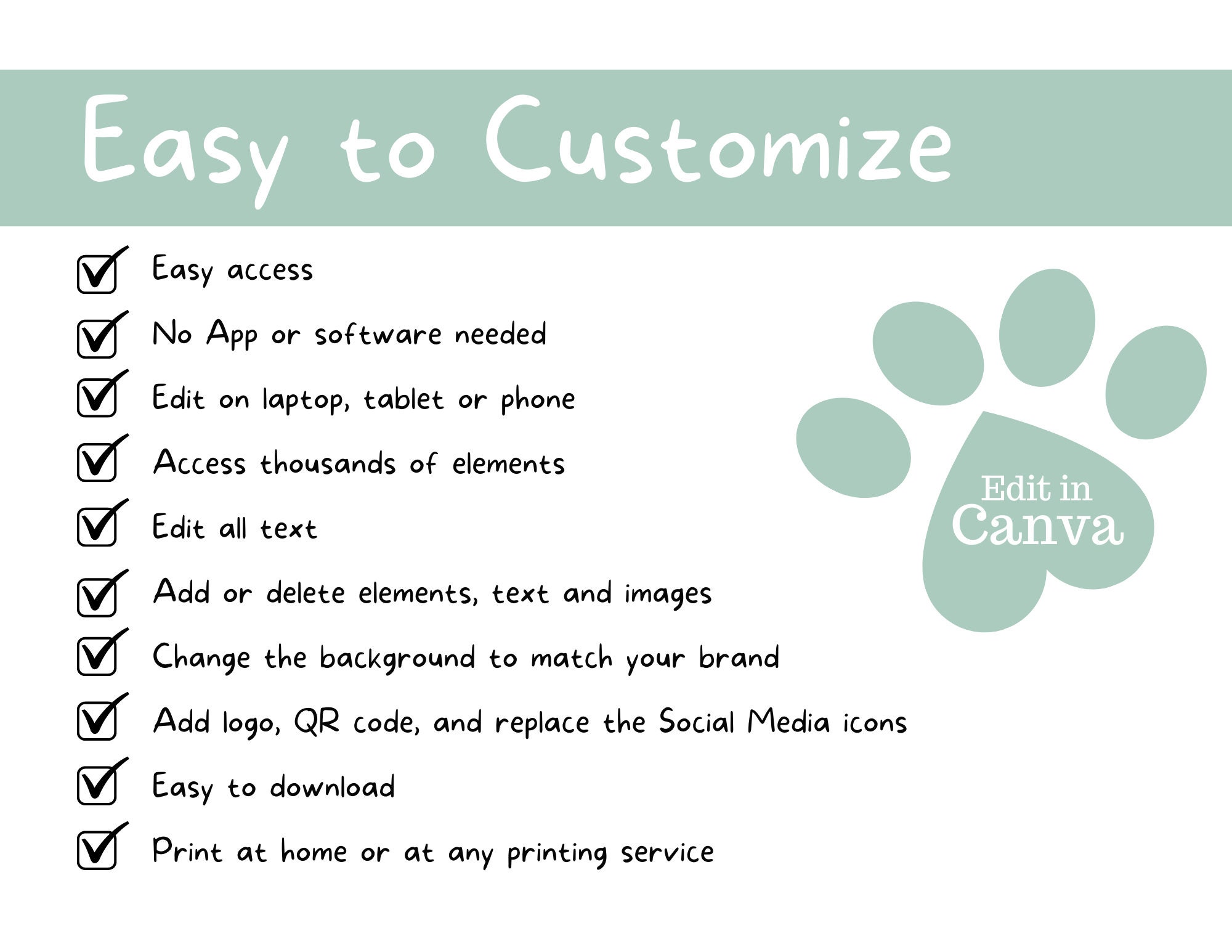 Pet Thank You Card Template Dog Thank You Card Printable Pet - Etsy