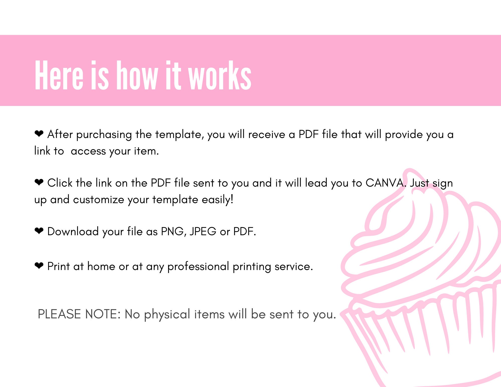 Bakery Price List Template Bakery Menu Editable Cake Price - Etsy