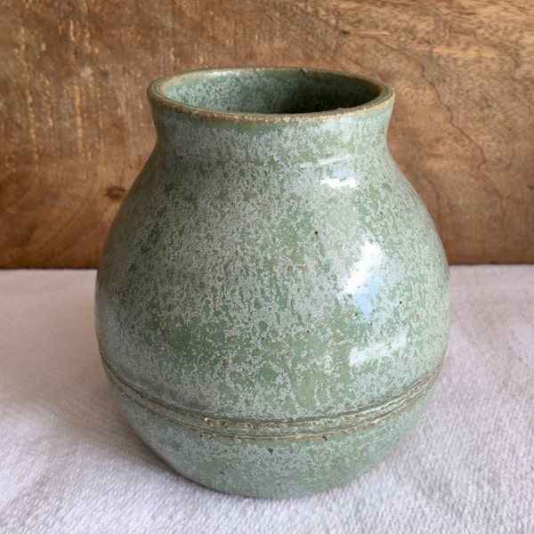 Green Ceramic Vase - Etsy