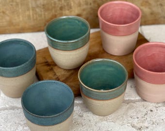 Handmade Ceramic Coffee Cup: Organic Pottery Gift