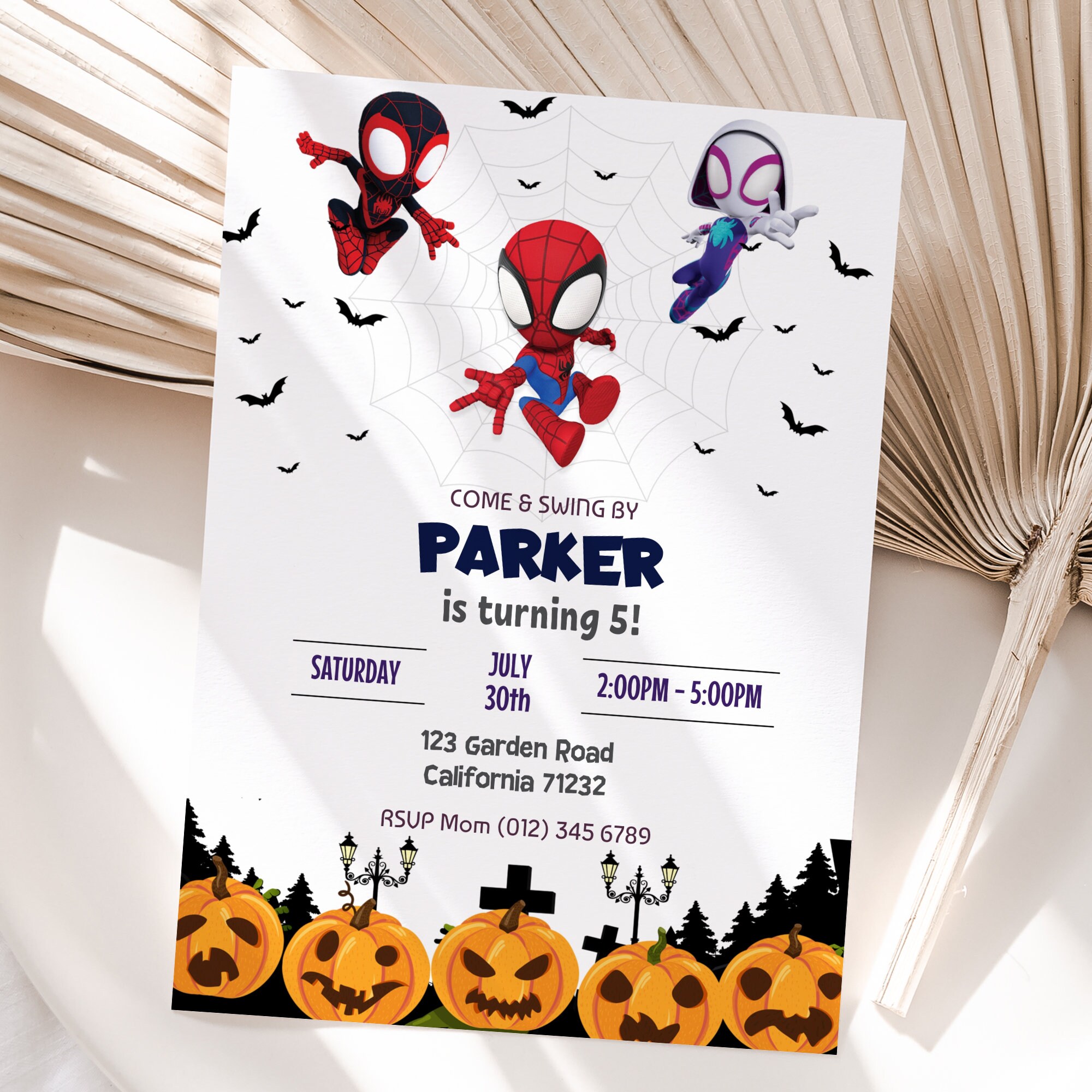 Spidey and His Amazing Friends Custom Sign Spidey Party Signs