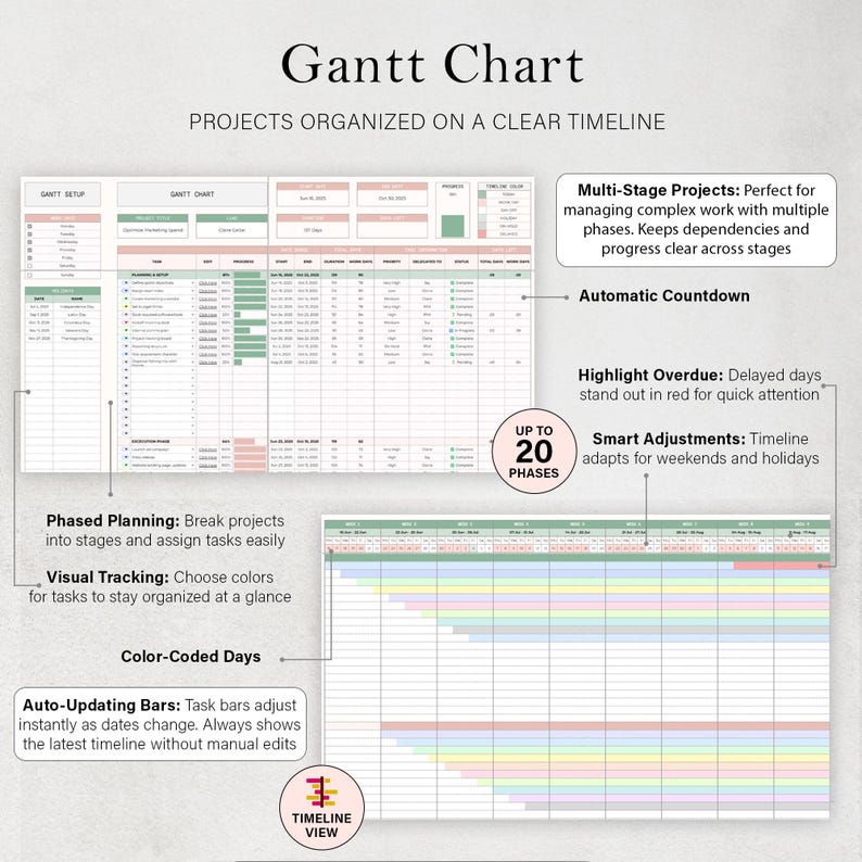 Task Tracker to Do List Spreadsheet Template Daily Tasks Recurring ...