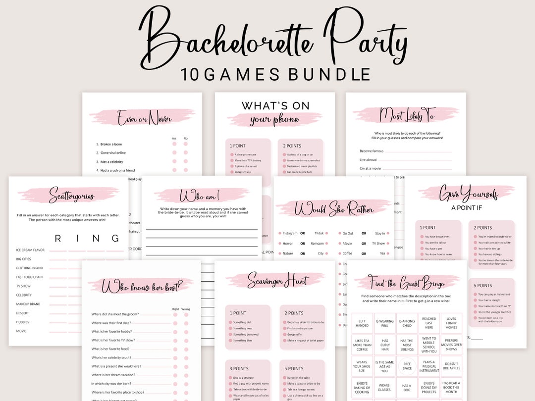 Clean Bachelorette Party Games Clean Hens Party Games Bachelorette