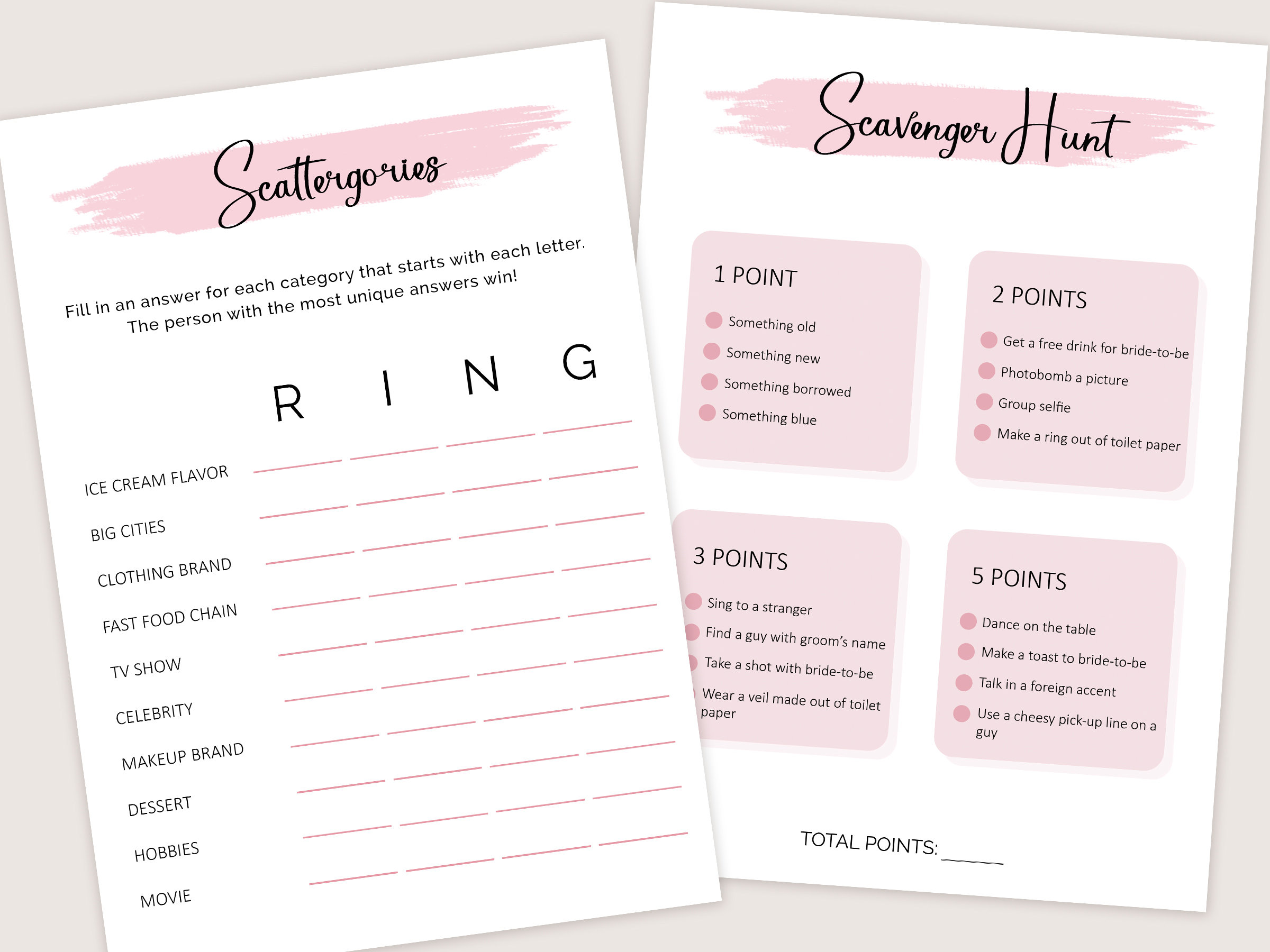 Clean Bachelorette Party Games Clean Hens Party Games Etsy Australia