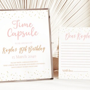 Onederful Time Capsule Karte Ist Sie nicht schön Isnt She Onederful Time Capsule Zeichen DekorErster Geburtstag Party Spiel Dekoration EDITIERBAR O01