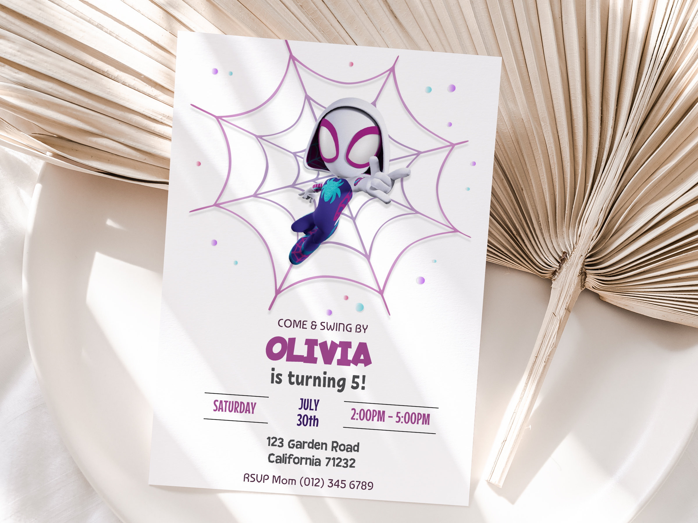 ghost spider birthday invitation gwen Ghost Spider Birthday Invitations
Ghost Spider Birthday Invitation Gwen Stacy Birthday Party Etsy UK