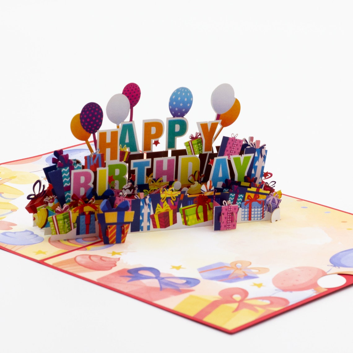 Buon Compleanno Zia Pop-up Card Divertente Regalo Zia Da Nipote - Foto 2