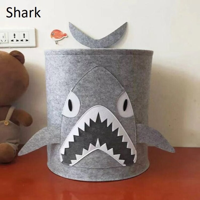 SALE Minimalist Toy Storage Basket/ Animal Theme Toy Hamper/ Etsy