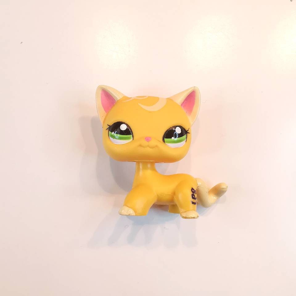 Littlest Pet Shop Rare Cats Shorthair 2194 G2 Figures LPS Authentic Hasbro