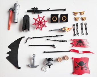 Pick-a-part Spare parts for Pirate ship 6678 5135 Playmobil