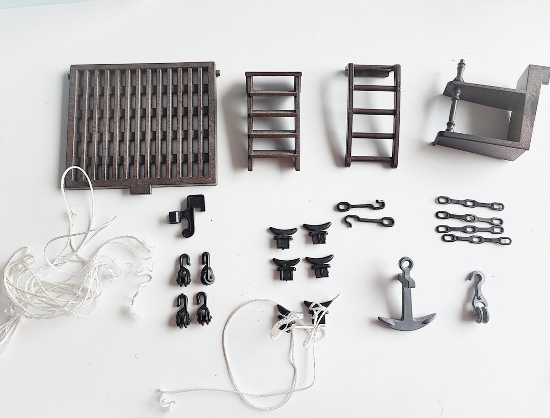 Playmobil Spare Parts 3750 Pirate Ship 1990 3550 3053 - Etsy