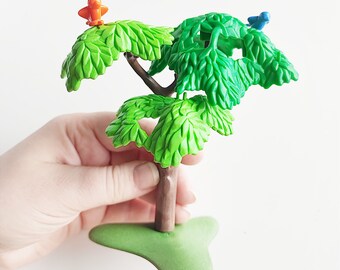 Playmobil Arbre avec oiseaux Décor végétal Accessoires / Pièces détachées