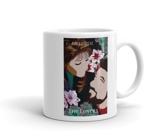 LOVERS White glossy mug