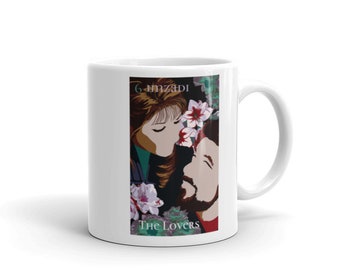 LOVERS White glossy mug