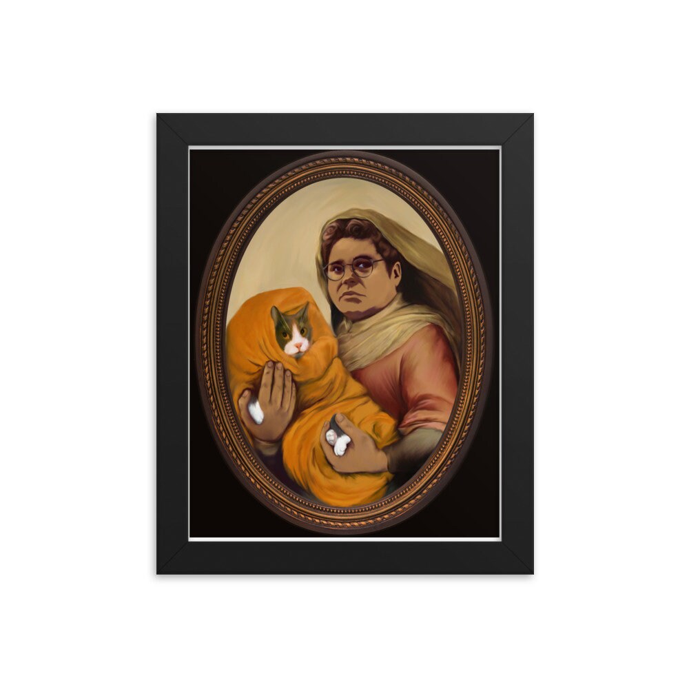 Guillermo Saving Sam Framed poster