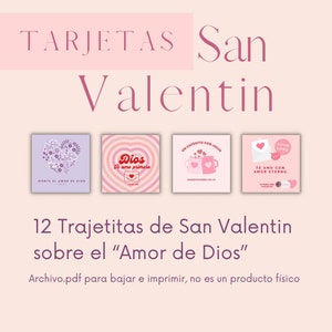 12 Cartões de Dia dos Namorados sobre o amor de Deus para presentes no dia do amor