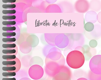 Libreta o cuaderno digital/ Paginas de puntos/ apuntes digitales/ notas digitales