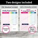 Personalized Chores Chart for Kids, Printable Family Chore Chart ...