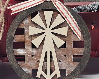 Tobacco Basket Ornament