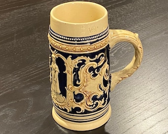 Vintage 1/2 Liter Beer Stein