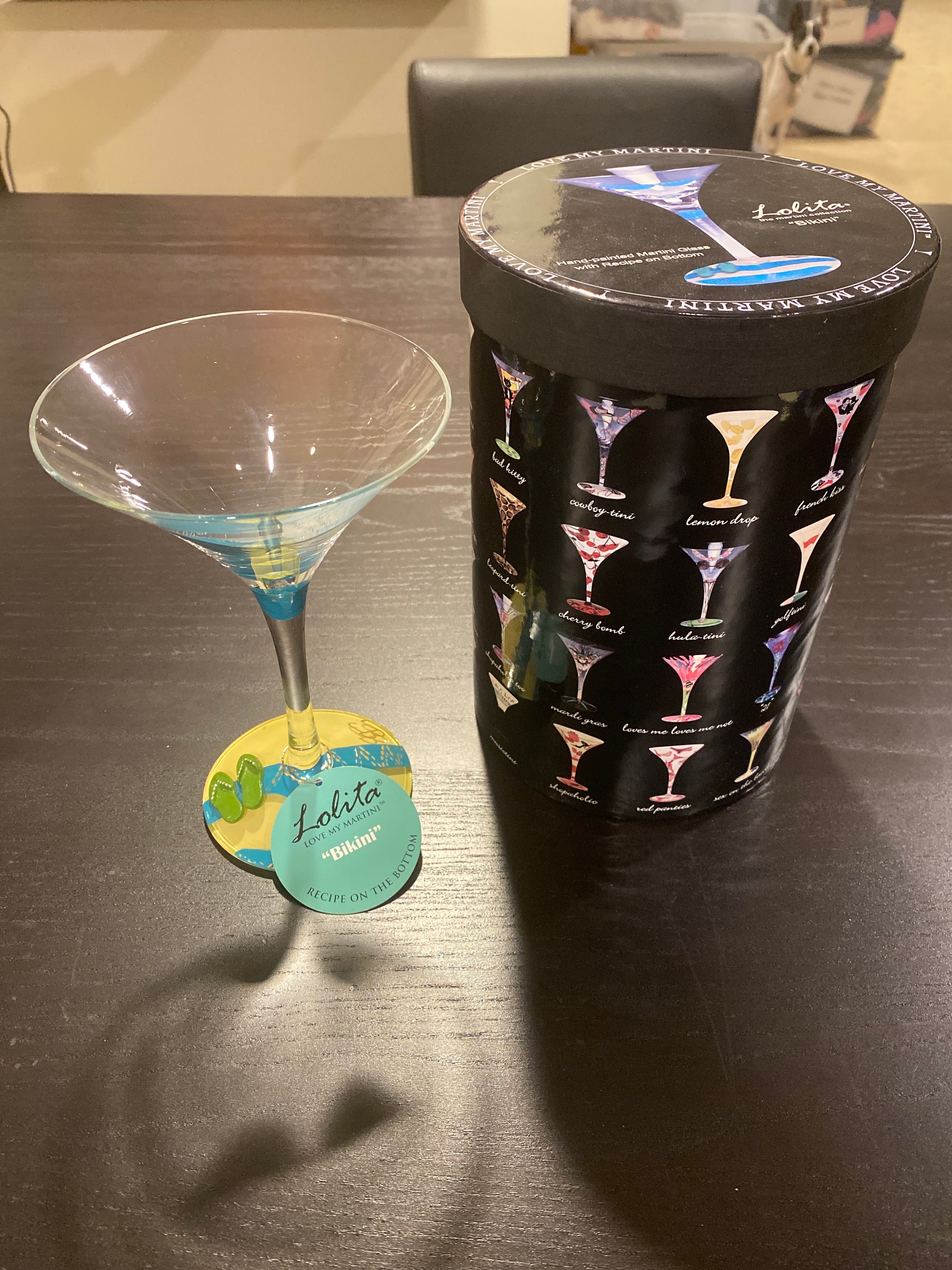 Lemon Drop Martini Glass by Lolita