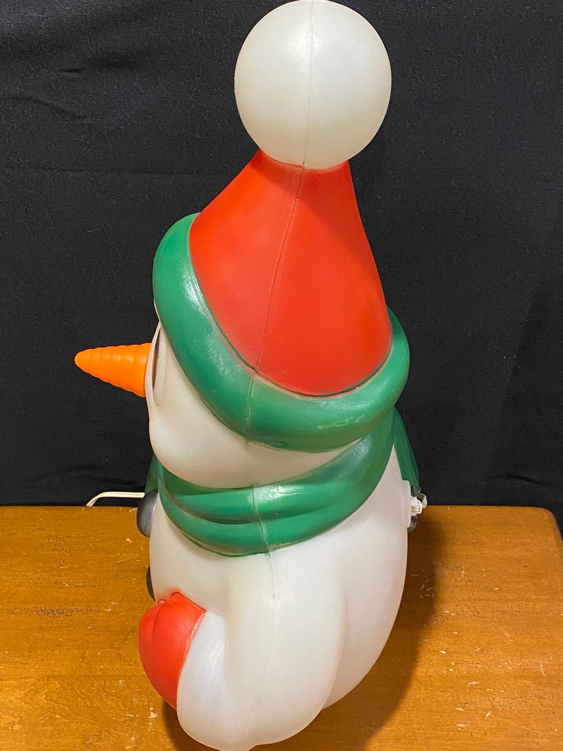 Vintage Blow Mold Snowmannull