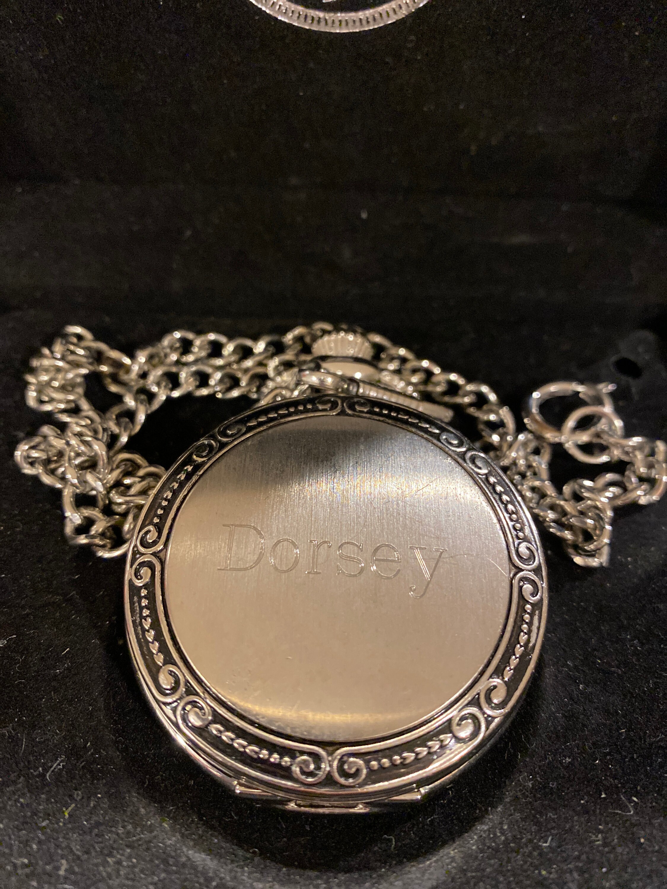 Vintage Danbury Pocket Watch by Things Remembered Etsy