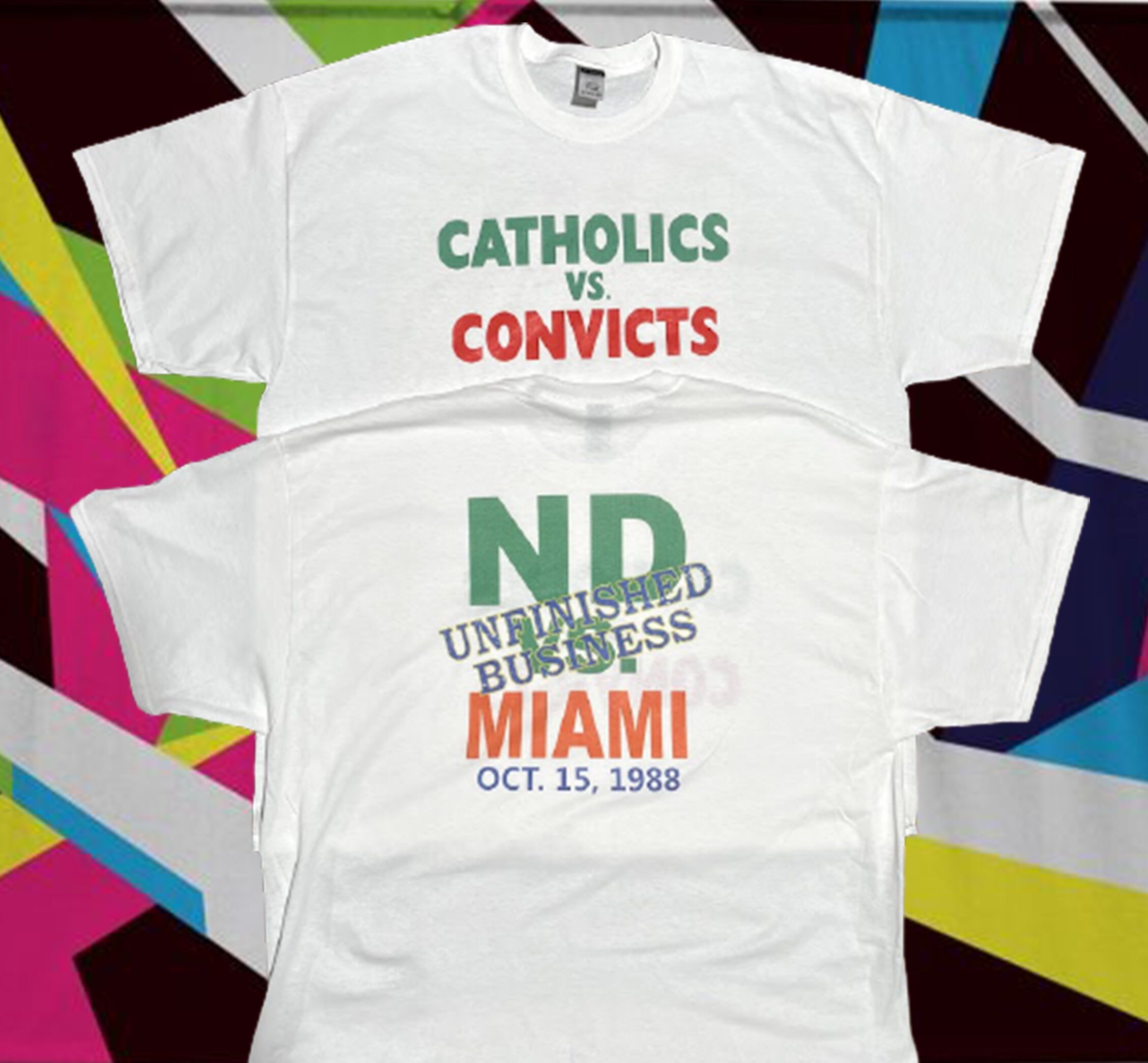 Catholics Vs Convicts Shirt Notre Dame 