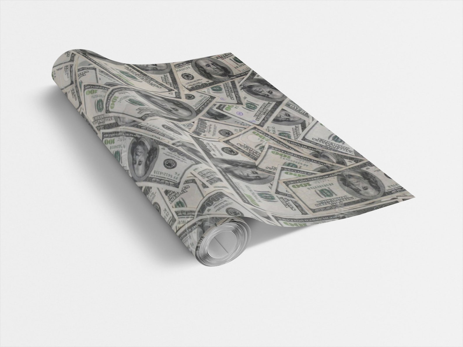 Money Wrapping Paper Hundred Dollar Bill Wrapping Paper Funny Etsy