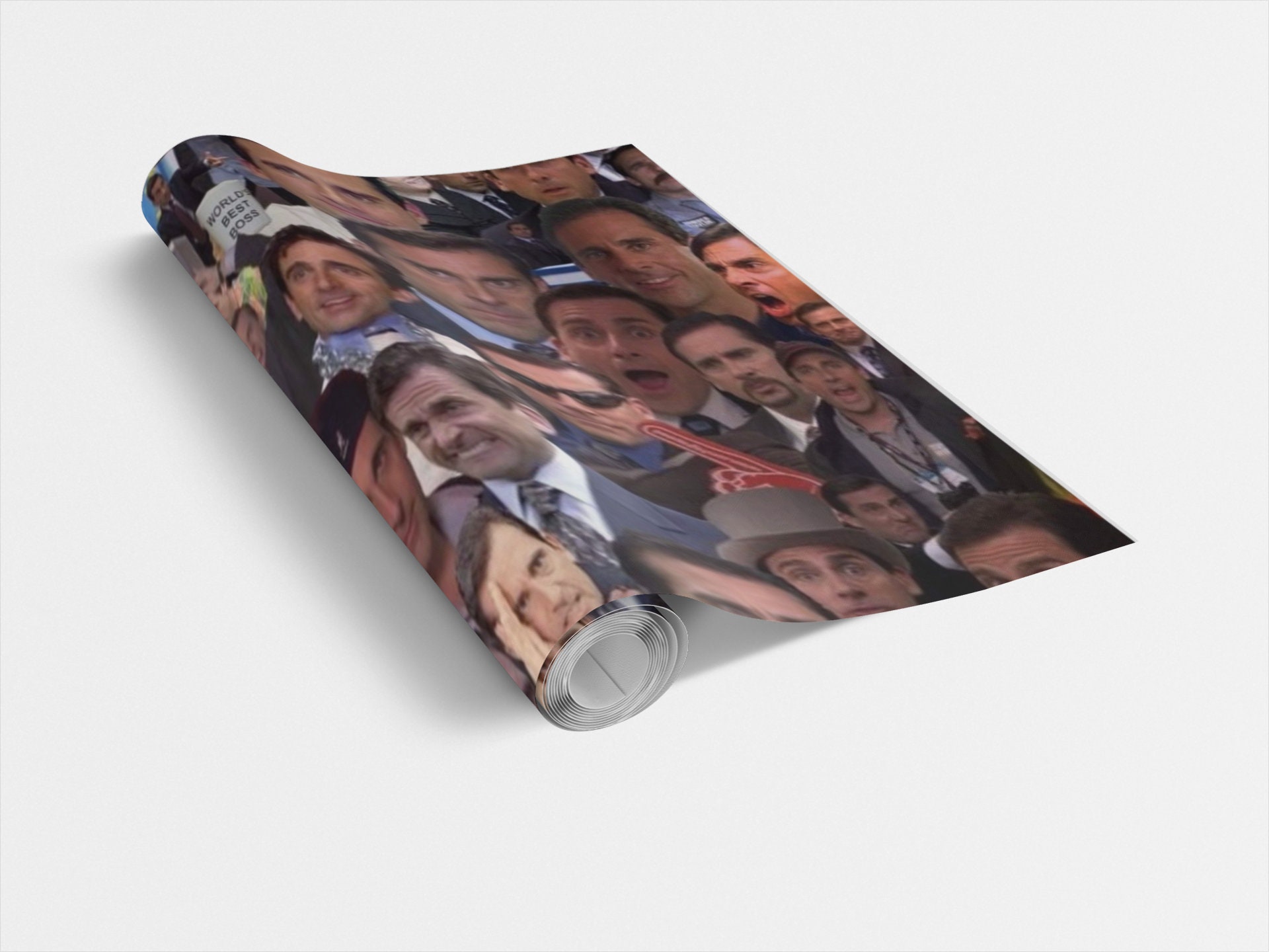 Michael Scott Wrapping Paper Custom Wrapping Paper Michael Etsy