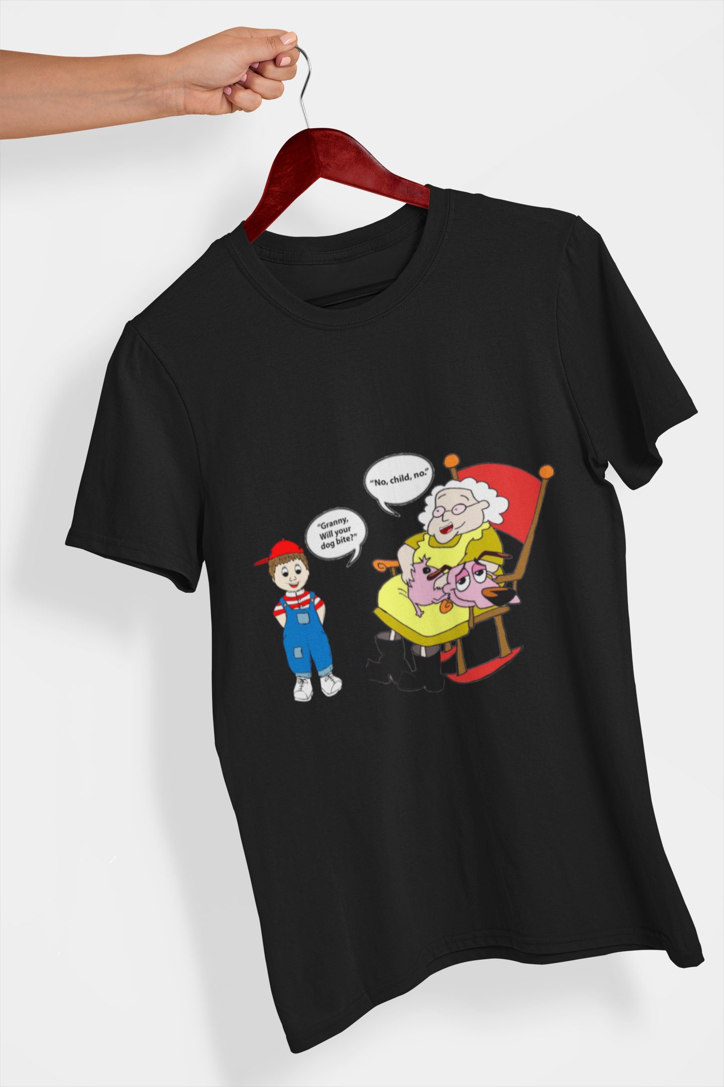 Granny Will Your Dog Bite Shirt Charlie 
