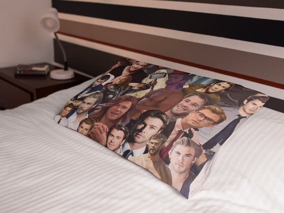 chris hemsworth pillow case