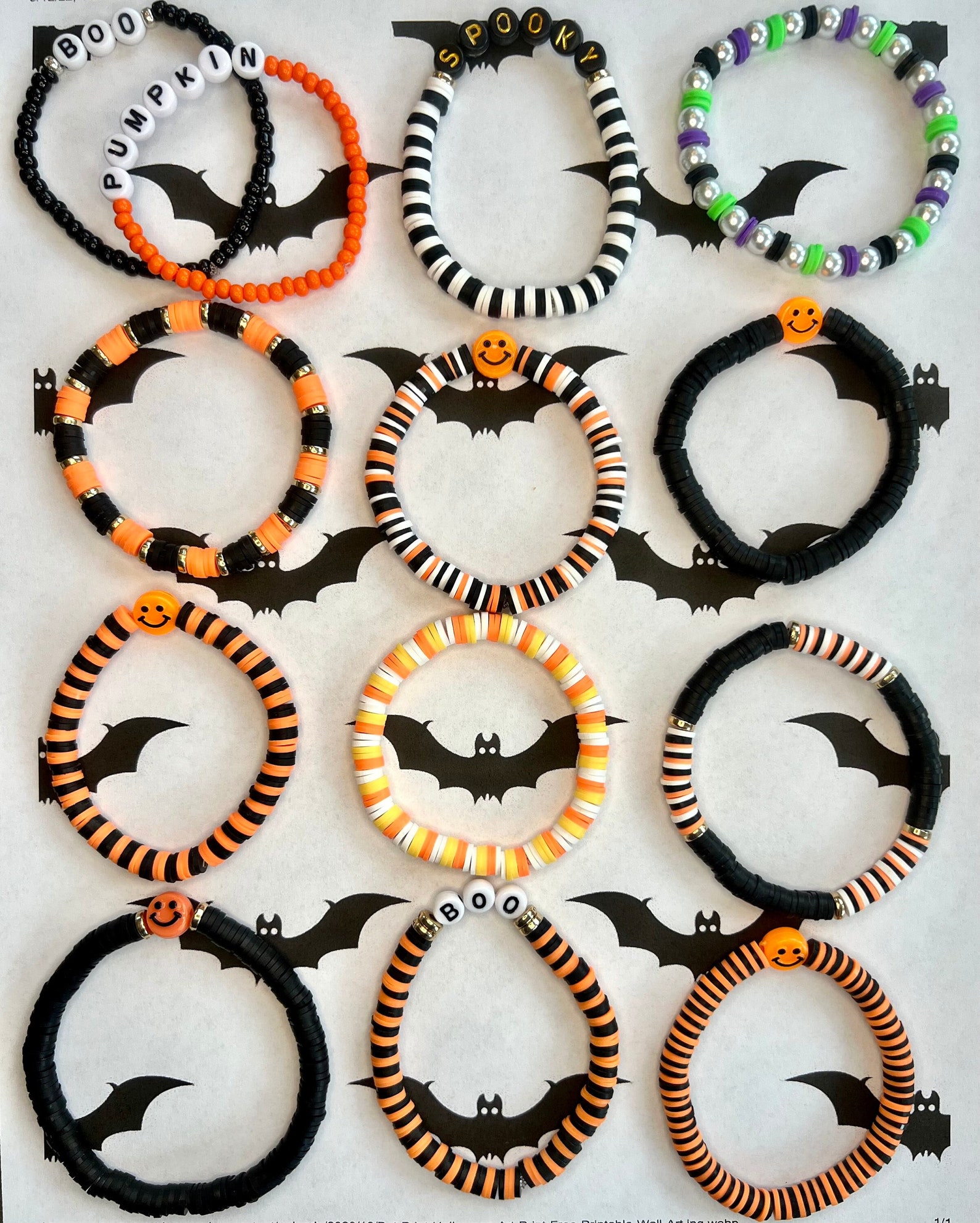 Halloween Bracelets Etsy