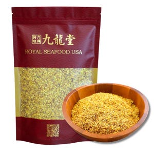Royal Seafood USA Premium Golden Osmanthus flower traditional health herbs, flower tea 4oz  九龍堂 金桂花