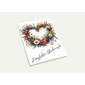 Conjunto de 10 tarjetas de felicitación.